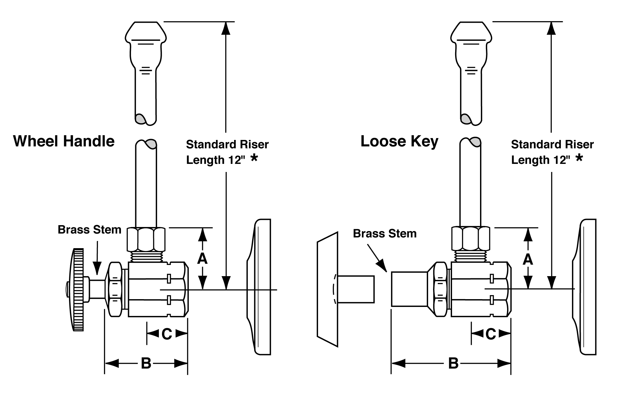 McGuire Manufacturing - LF2165: 1/2 IPS x 3/8